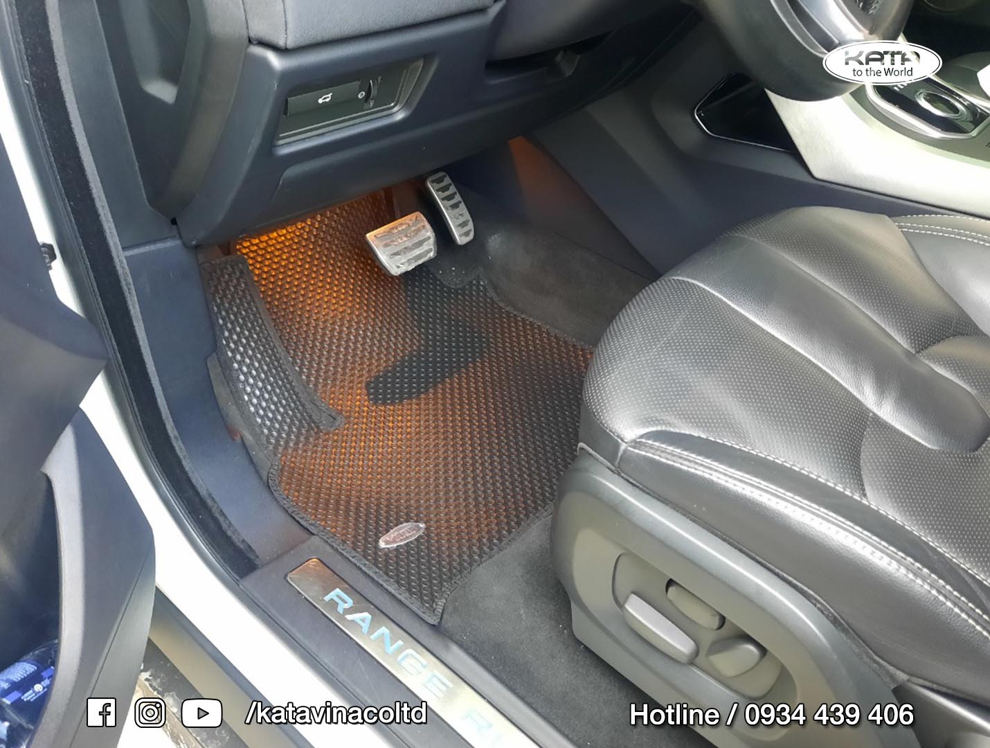 Thảm lót sàn Range Rover Evoque