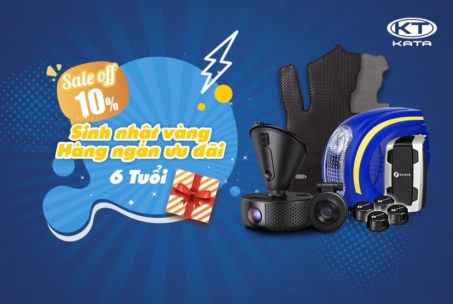 KATA giảm giá khủng sinh nhật lần 6