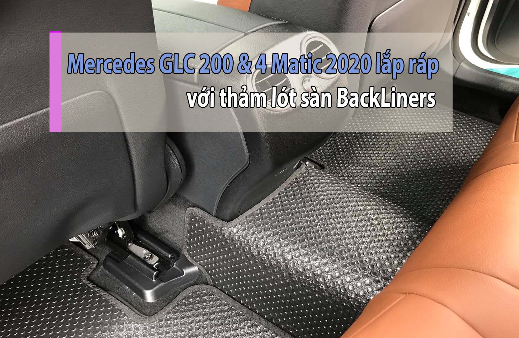Thảm lót sàn Mercedes GLC 200 2020