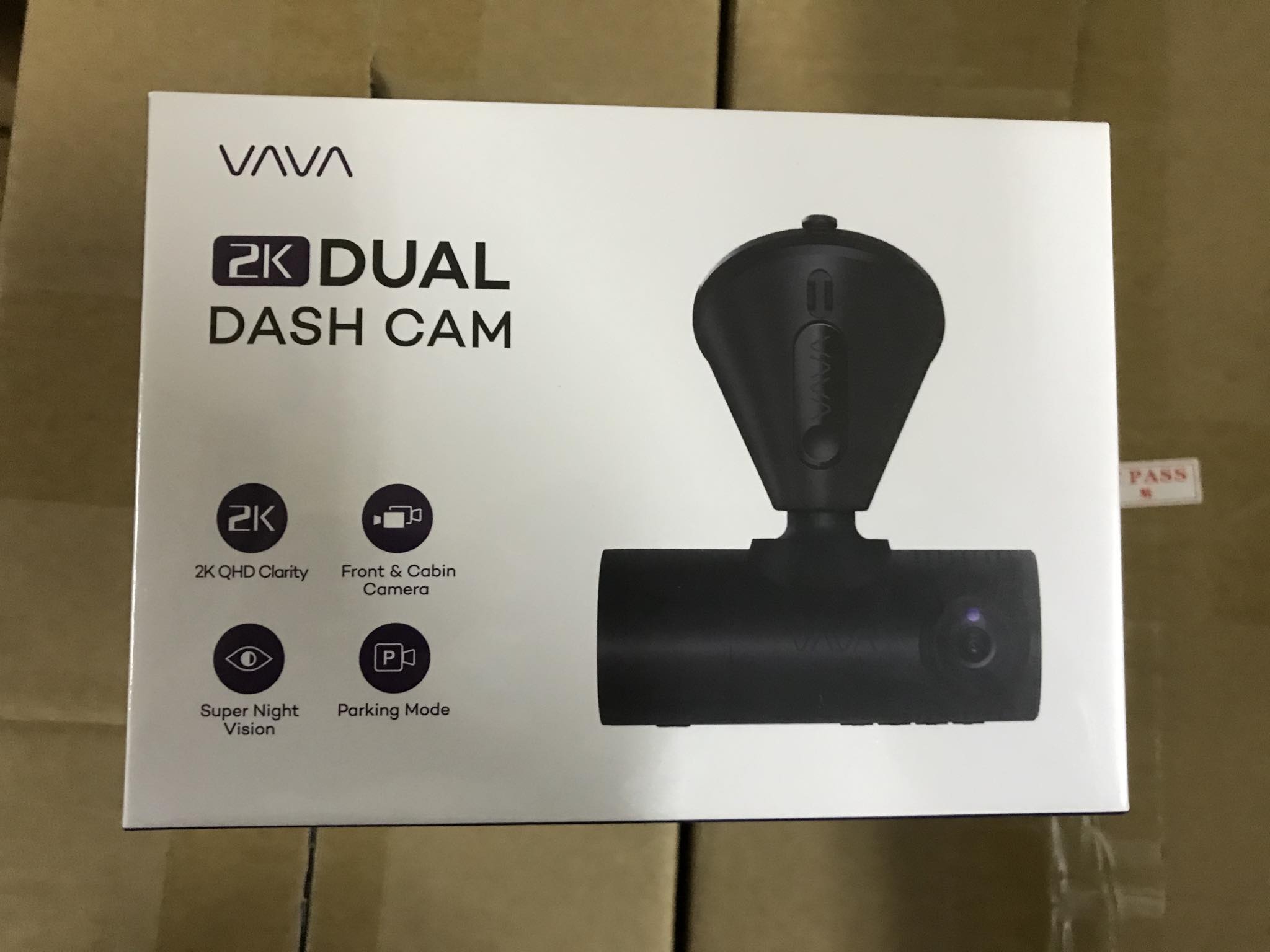 VAVA 2K Cabin Dash Cam