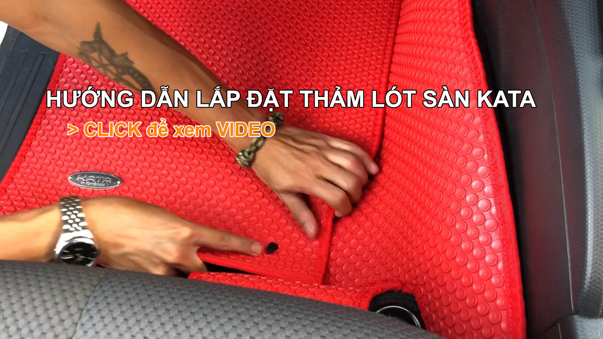 Hướng dẫn lắp đặt thảm lót sàn KATA