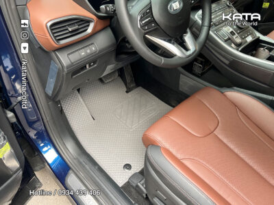 Thảm lót sàn Hyundai Santafe bản KATA Pro 2022